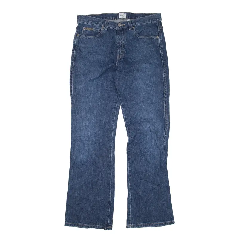 CALVIN KLEIN Jeans Blue Denim Slim Bootcut Womens W30 L29
