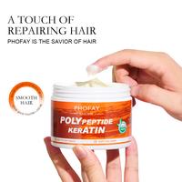 PHOFAY Moroccan Argan Oil & Keratin Hair Mask – Deep Repair & Hydration, - Enriched with Argan and Jojoba Oils, Strengtheni...