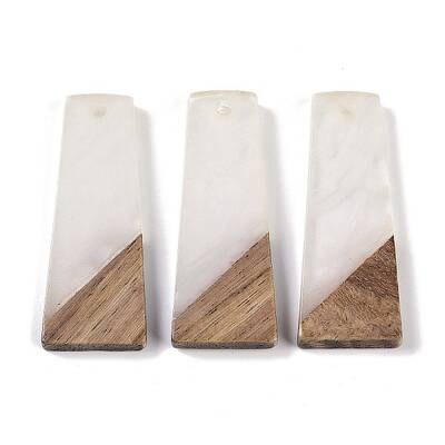 Resin & Wood Pendants
