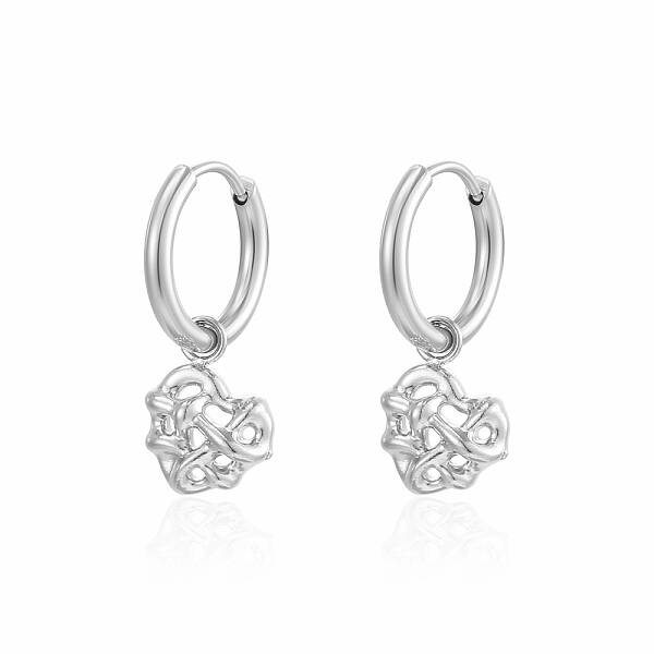 Non-Tarnish Heart Stainless SteelHoop Earrings for Women