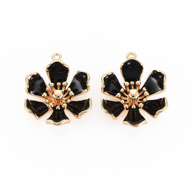 Brass Enamel Pendants