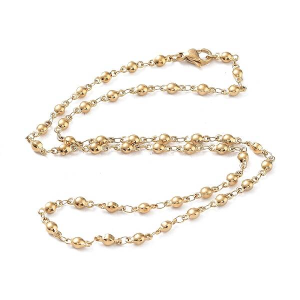 Ion Plating(IP) 304 Stainless Steel Chain Necklaces