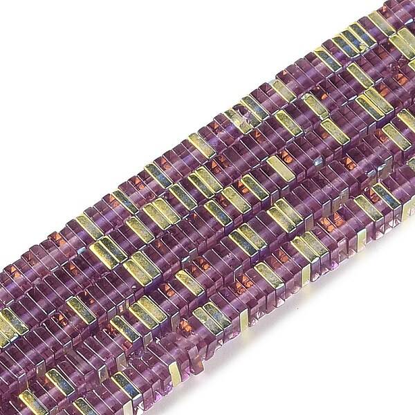 Electroplate Glass Beads Strands