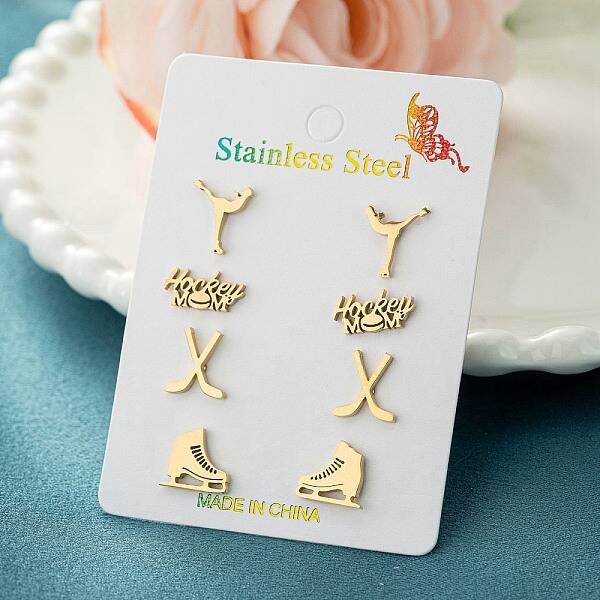 304 Stainless Steel Earring Sets