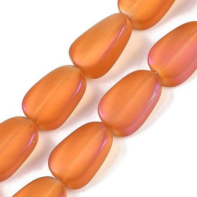 Electroplate Glass Beads Strands