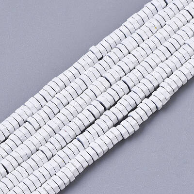 Spray Painted Non-magnetic Synthetic Hematite Beads Strands