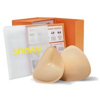 Snowy Sticky Push Up Inserts - Instant Boost Double-Sided Adhesive Bra Cup for Women, Supports Up to 2 Cup Sizes, Reusable, S...