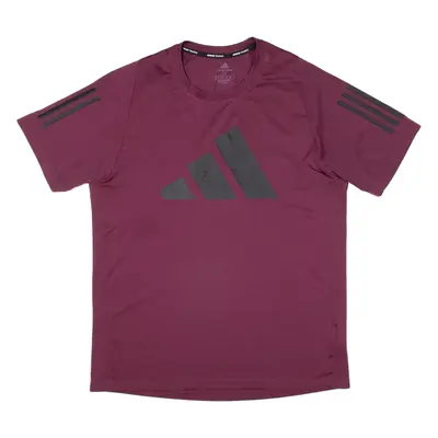 ADIDAS Mens T-Shirt Purple M