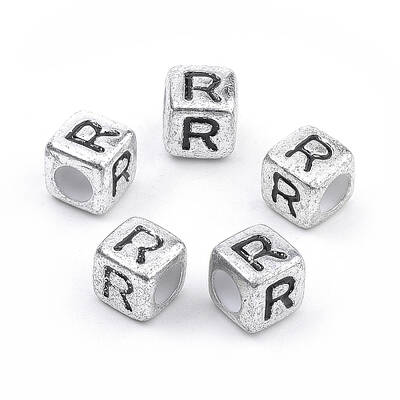 Plated Acrylic Beads