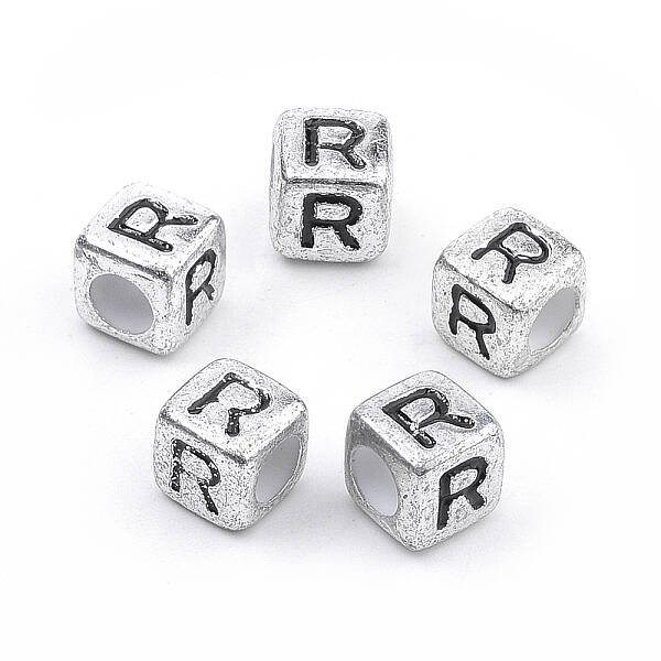 Plated Acrylic Beads