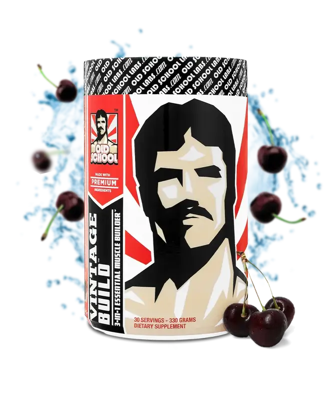 Vintage Build - Supplement with Creatine Monohydrate, BCAA's and L-Glutamine