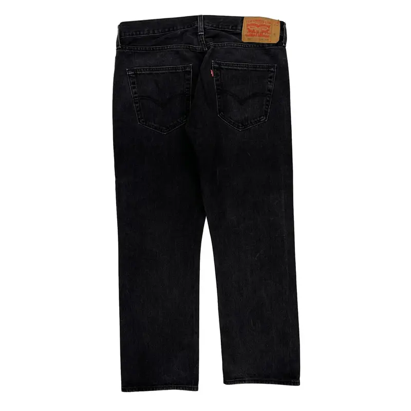 Levis Jeans - 36W 28L Black Cotton