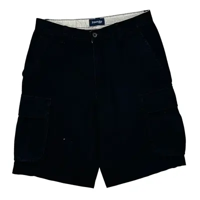 St. Johns Bay Cargo Shorts - 32? Waist Black Cotton