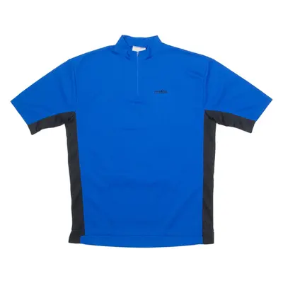 HIGH COLORADO Cycling Mens Jersey Blue 1/4 Zip L