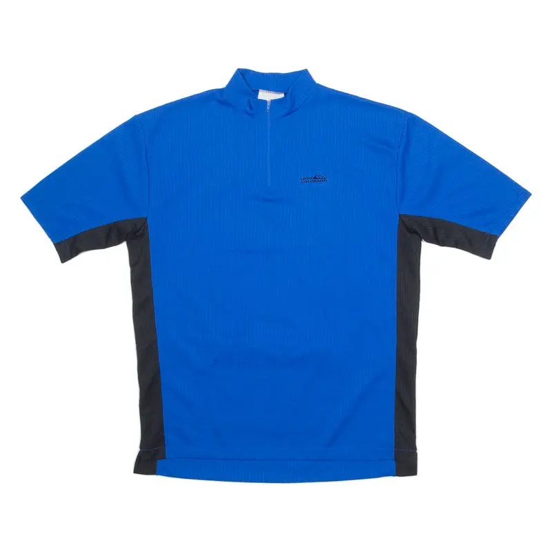HIGH COLORADO Cycling Mens Jersey Blue 1/4 Zip L