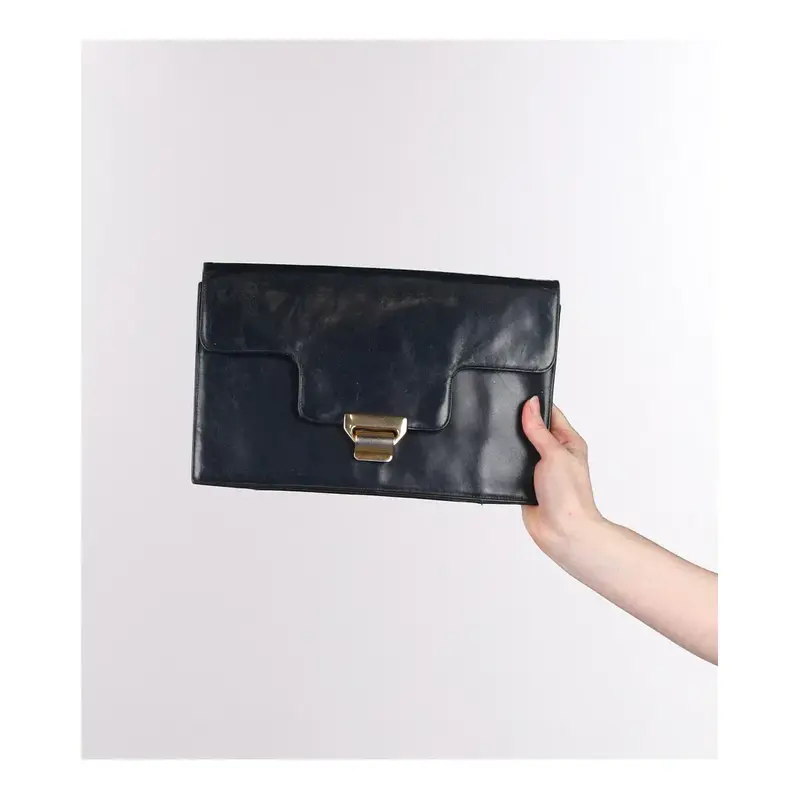 Unbranded Bag - No Size Navy Leather | Size: no size