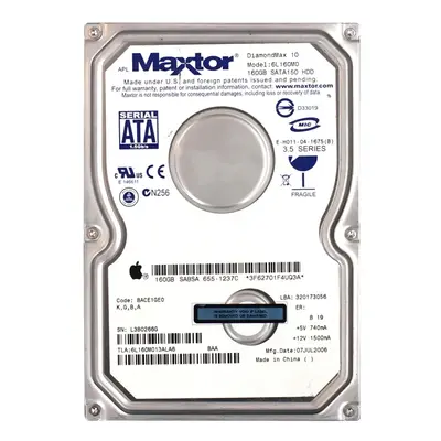 6L160M0 HP 160GB 1.5Gb/s SATA 7200 3.5-inch 8MB Hard Drive