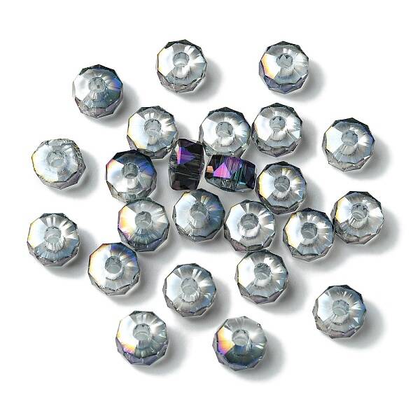 Transparent Electroplate Glass Beads