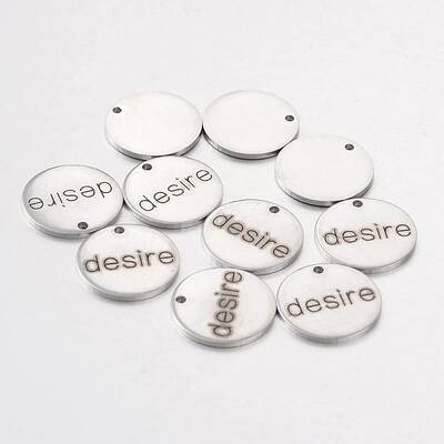 Non-Tarnish 201 Stainless Steel Pendants