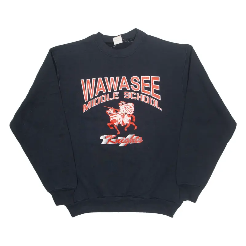 FRUIT OF THE LOOM Wawasee Middle School Mens Sweatshirt Black USA XL