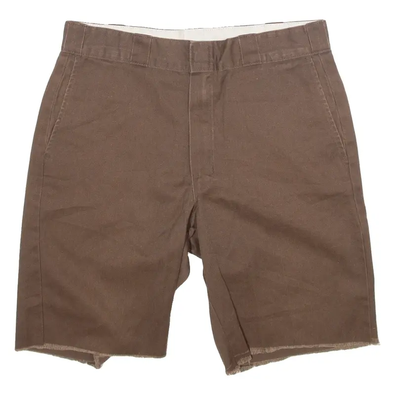 DICKIES Mens Workwear Shorts Brown M W34