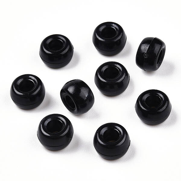 Opaque Plastic Beads