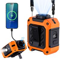 Portable Waist Fan with LED Light