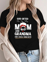 Women'S Casual Crew Neck T-Shirt with \