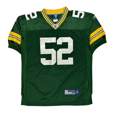 Green Bay Packers Reebok Nfl Jersey - XL Green Polyester