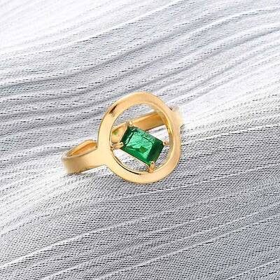 304 Stainless Steel Adjustable Cuff Rings for Women