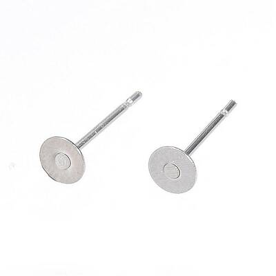 Tarnish Resistant 304 Stainless Steel Stud Earring Findings