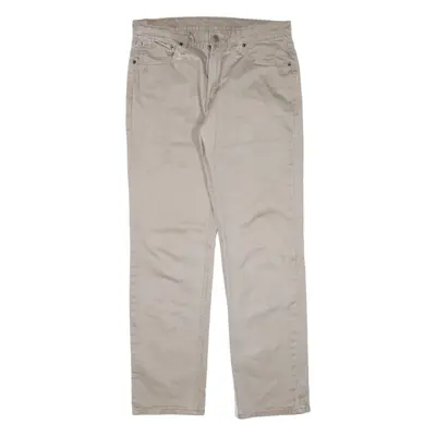 LEVI'S 541 Mens Trousers Beige Regular Tapered W32 L32
