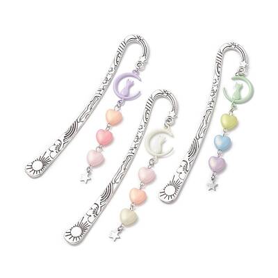 Acrylic Heart Bookmark