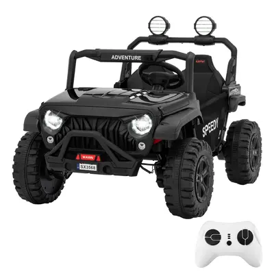 Garvee Ride P Series 24V Kids Toddler Ride On Truck 4WD 3 Speeds Large 7AH Battery Bluetooth MP3 Parent Safety Brake Red Outd...