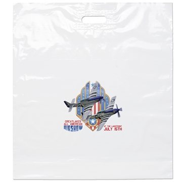 150 Promotional Die Cut Handle Bag 22x24x5 - Reinforced