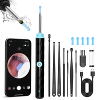 Softish Ear Wax Removal, Ear Cleaner with Camera and Light, Ear Wax Removal Tool Camera with 1296P, Ear Cleaning Kit with 6 S...