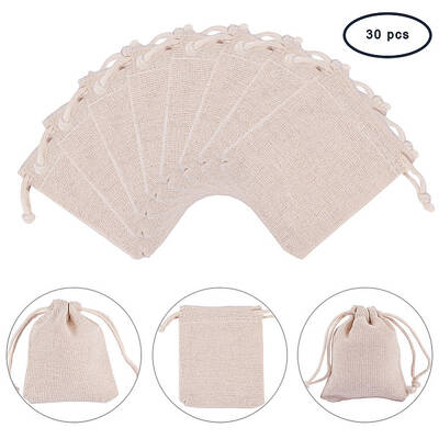Cotton Packing Pouches Drawstring Bags