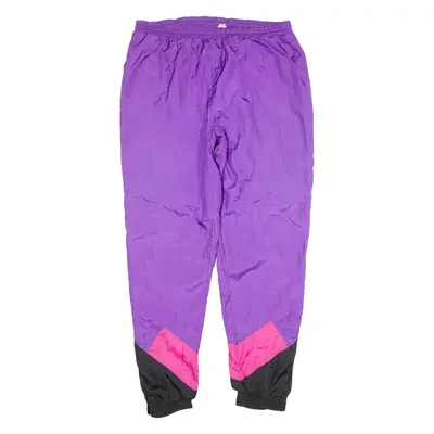 Womens Joggers Purple Tapered XL W38 L31