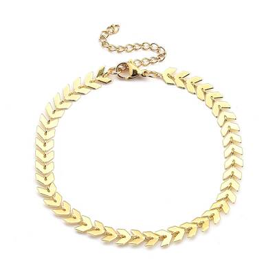 Brass Cobs Chain Bracelets