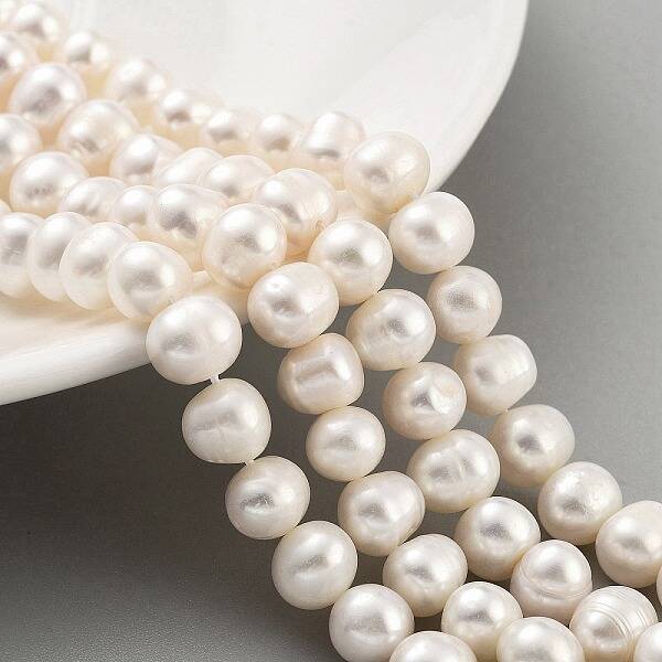 Natural Cultured Freshwater Pearl Beads Strands