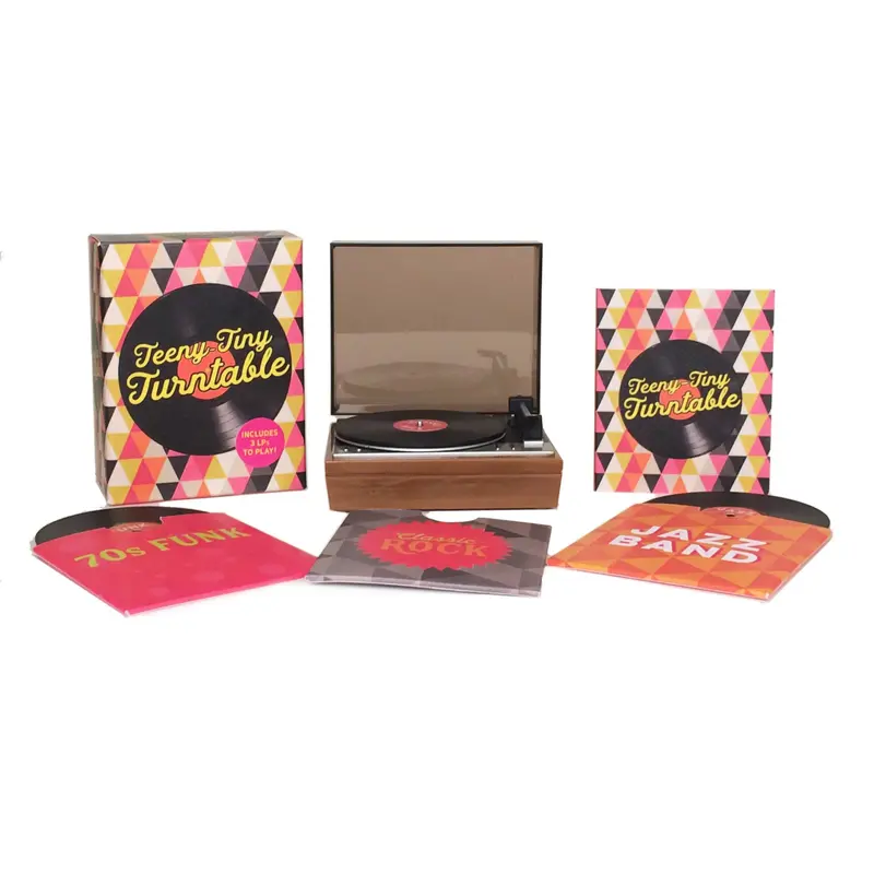 Teeny-Tiny Turntable by RP Minis [Novelty Gift]