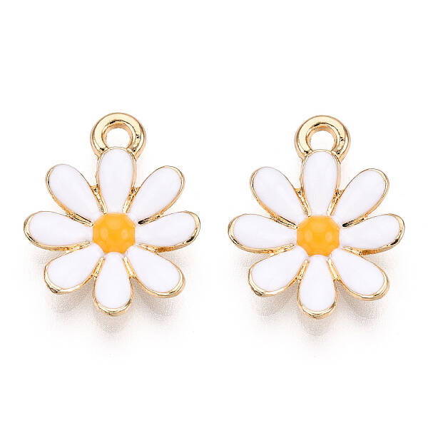 Light Gold Plated Alloy Pendants