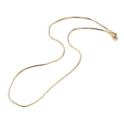 Brass Snake Chain Necklaces