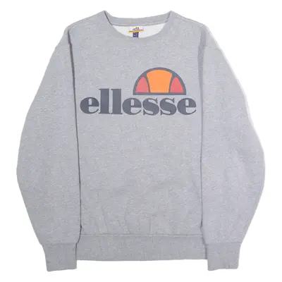 ELLESSE Mens Sweatshirt Grey Crew Neck L