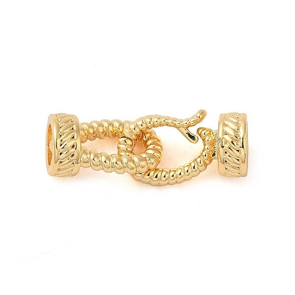 Brass Fold Over Clasps