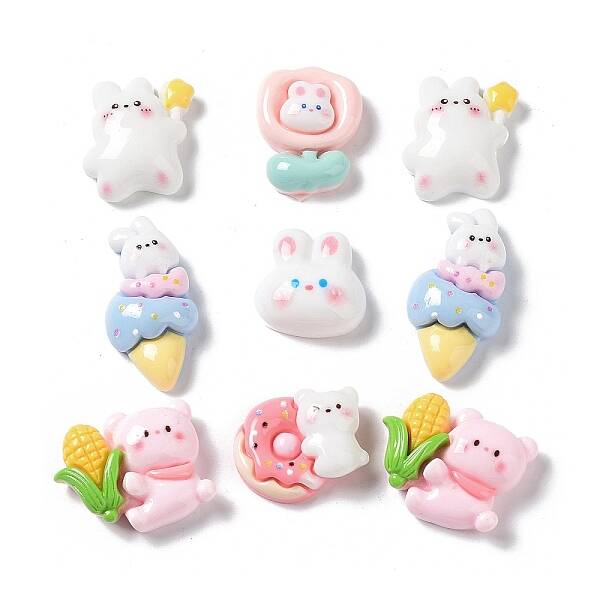Opaque Resin Cabochons