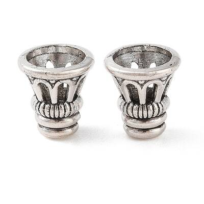 Tibetan Style Alloy Bead Cone