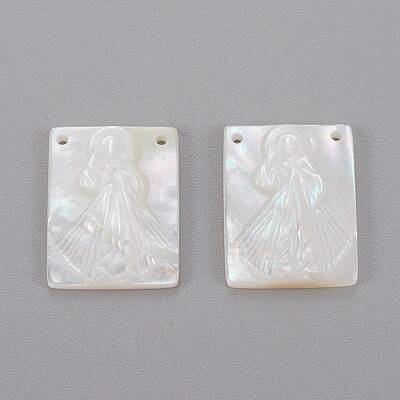 Natural White Shell Mother of Pearl Shell Pendants