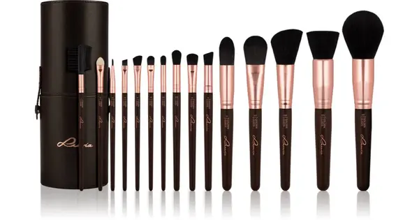 Luvia Cosmetics Golden Queen 15 Piece Brush Set