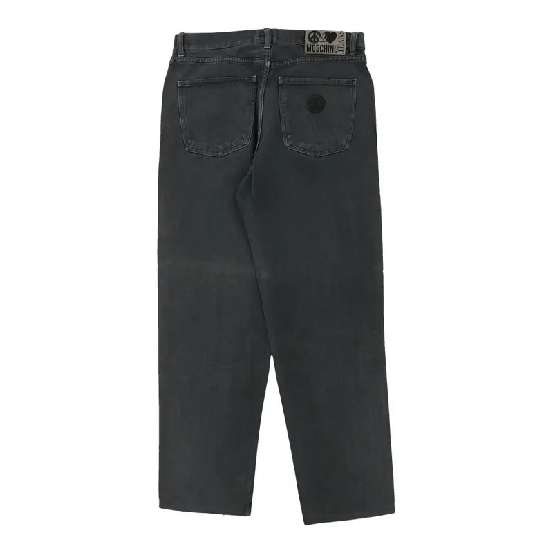 Moschino Jeans Trousers - 32W 28L Grey Cotton